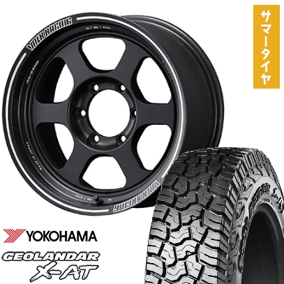 265/70R17 夏タイヤ ホイール4本セット YOKOHAMA ジオランダー X-AT G016 (6/139車用) RAYS VOLK TE37XT 17インチ