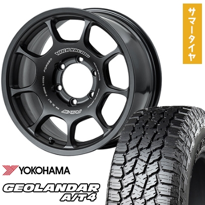 タイヤ・ホイール Yokohama GEOLANDAR A/T4 285/70R17 ニットータイヤ 285/70R17 夏タイヤ ホイール4本セット YOKOHAMA