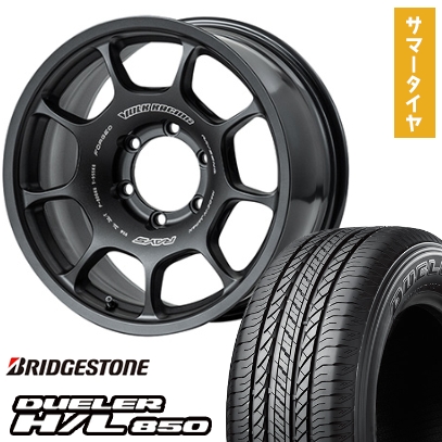 265/65R17 夏タイヤ ホイール4本セット BRIDGESTONE デューラー H/L850 (6/139車用) RAYS VOLK ZE40X 17インチ