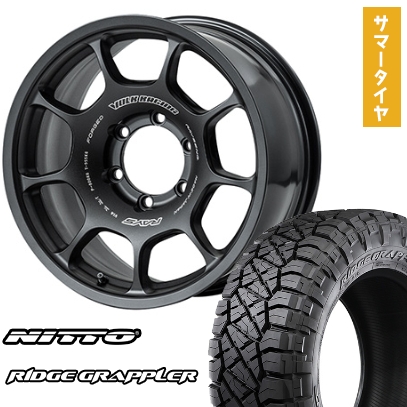 マッドテレーン 265/65R17 夏タイヤ ホイール4本セット NITTO RIDGE 