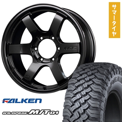 ニットータイヤ - 35X12.5R17 夏タイア 車輪４本仕掛ける ファルケン ワイルドピーク M/T01 (6穴139車用) RAYS グラムライツ 57DR-X 17in タイヤ、ホイール-夏タイヤ、ホイールセット-自動車