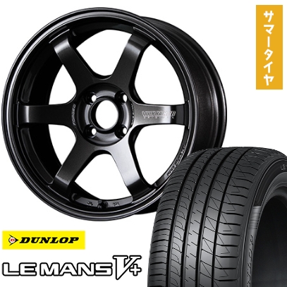 LE MANS 165/50R15 夏タイヤ ホイール4本セット DUNLOP ルマン V+( 