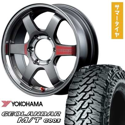 275/65R18 夏タイヤ ホイール4本セット YOKOHAMA ジオランダー M/T G003 (6/139車用) RAYS VOLK TE37SB SL 18インチ