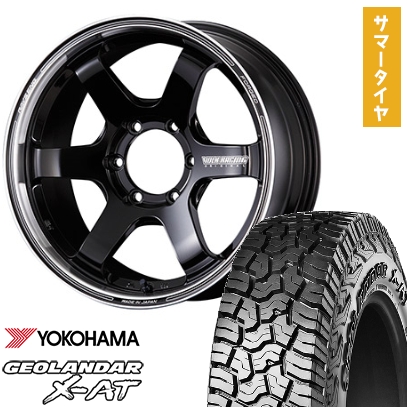 265/65R18 夏タイヤ ホイール4本セット YOKOHAMA ジオランダー X-AT G016 (6/139車用) RAYS VOLK TE37SB ツアラー 18インチ