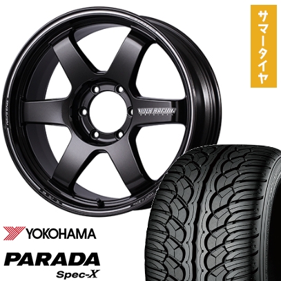 275/55R20 夏タイヤ ホイール4本セット YOKOHAMA PARADA Spec-X (6/139車用) RAYS VOLK TE37ULTRA ラージPCD 20インチ