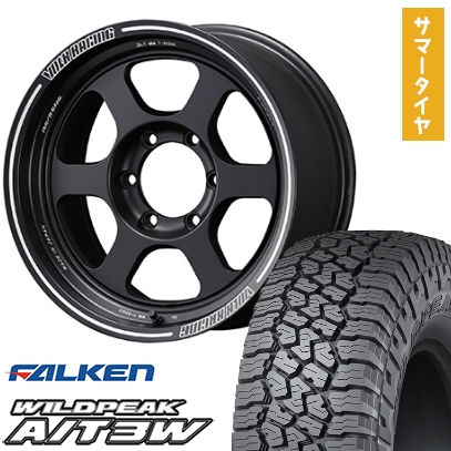 265/75R16 夏タイヤ ホイール4本セット FALKEN ワイルドピーク A/T3W (6/139車用) RAYS VOLK TE37XT 16インチ
