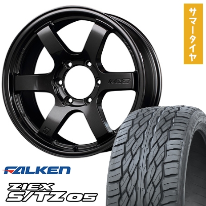 265/60R18 夏タイヤ ホイール4本セット FALKEN ジークス S/TZ 05 (6/139車用) RAYS グラムライツ 57DR-X 18インチ