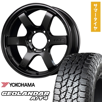 265/65R18 夏タイヤ ホイール4本セット YOKOHAMA ジオランダー A/T4 G018 (6/139車用) RAYS グラムライツ 57DR-X 18インチ