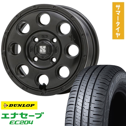 エナセーブ 165/60R14 夏タイヤ ホイール4本セット ダンロップ EC204
