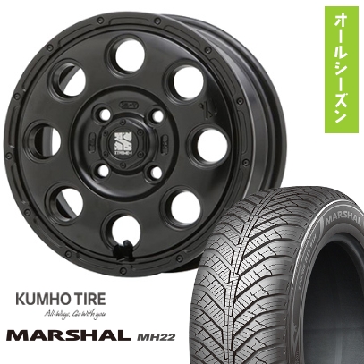 165/65R14 夏タイヤ ホイール４本セット クムホ マーシャル MH22 AS(限定) MLJ エクストリームJ KK03 14インチ