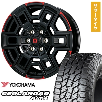 OPEN COUNTRY - 265/60R20 夏タイア 車輪4本仕掛ける YOKOHAMA ジオランダー A/T4 G018 (6/139車用) クライメイト デヴグル  20in 車、バイク、自転車-自動車-タイヤ、ホイール