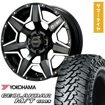 35X12.5R17 夏タイヤ ホイール４本セット ヨコハマ ジオランダー M/T (6穴139車用) クライメイト スワット 17インチ