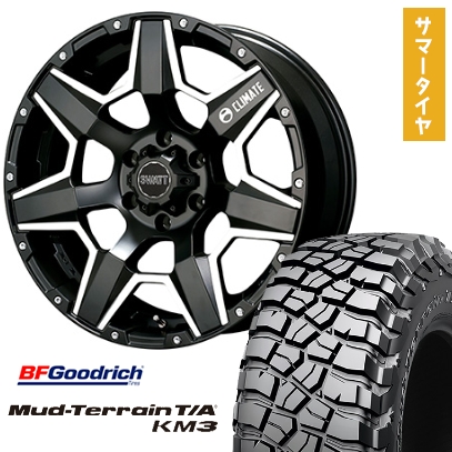 ニットータイヤ - 265/70R17 夏タイア 車輪4本仕掛ける BFG マッドテレーンT/A KM3 (6/139車用) CLIMATE スワット 17in 夏タイヤ、ホイールセット-タイヤ、ホイール