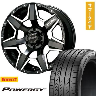 285/50R20 夏タイヤ ホイール4本セット PIRELLI パワジー (6/139車用) CLIMATE  スワット 20インチ