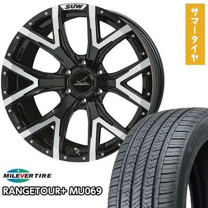 BFグッドリッチ 265/65R17 夏タイヤ ホイール4本セット MILEVER レンジ 