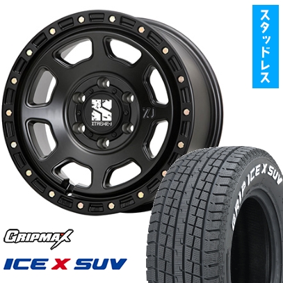 Ice X - 265/65R17 スタッドレスタイヤ 車輪4本仕掛ける GRIP MAX 内燃機関X SUV RWL 白いこと雁の使い MLJ エクストリームJ XJ07 17in タイヤ、ホイール-自動車