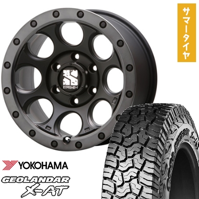 285/65R18 夏タイヤ ホイール4本セット YOKOHAMA ジオランダー X-AT G016 (6/139車用) MLJ エクストリームJ XJ03 18インチ