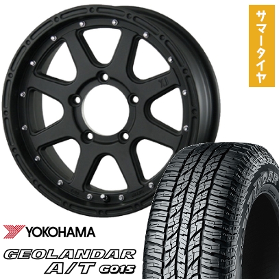 GEOLANDAR 【新品】ジムニー 夏タイヤ ホイール4本セット 185/85R16 