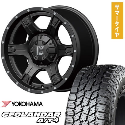 マッドテレーン 275/70R17 夏タイヤ ホイール4本セット YOKOHAMA 