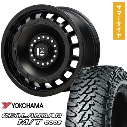 275/70R17 夏タイヤ ホイール4本セット YOKOHAMA ジオランダー M/T G003 (6/139車用) OFFBEAT レクセル スワッガー 17インチ