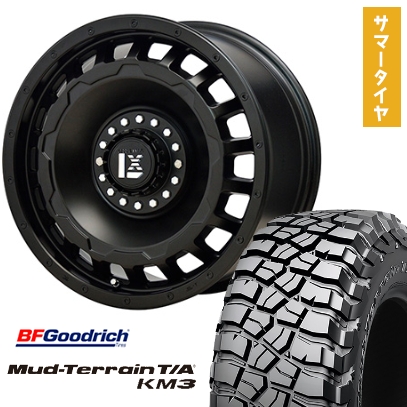 265/65R17 夏タイヤ ホイール4本セット BFG マッドテレーンT/A KM3 (6/139車用) OFFBEAT レクセル スワッガー 17インチ