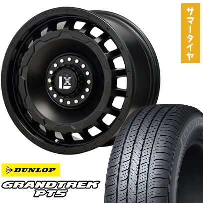 GEOLANDAR 265/70R17 夏タイヤ ホイール4本セット DUNLOP グラン