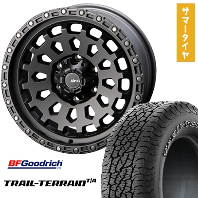 275/65R18 夏タイヤ ホイール4本セット BFG Trail-Terrain T/A ORWL (6/139車用) 4X4エンジニア エアージー ヴァルカン 18インチ