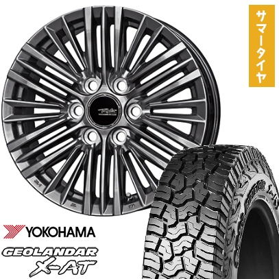 GEOLANDAR 265/65R18 夏タイヤ ホイール4本セット YOKOHAMA 