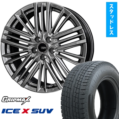 235/60R18 スタッドレスタイヤ ホイール4本セット GRIP MAX アイスX SUV BSW (限定) (5/114車用) KYOHO テイラー TL-1 トヨタ・レクサス専用 14インチ