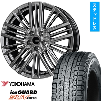 アイスガード SUV G075 - 235/55R19 スタッドレスタイヤ 車輪4本仕掛ける (5/114車用) ヨコハマ KYOHO テイラー TL-1 トヨタ・レクサス専用 19in 車、バイク、自転車-自動車-冬タイヤ、ホイールセット