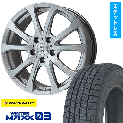 WINTER MAXX 03 235/55R19 スタッドレスタイヤ ホイール4本セット (5 