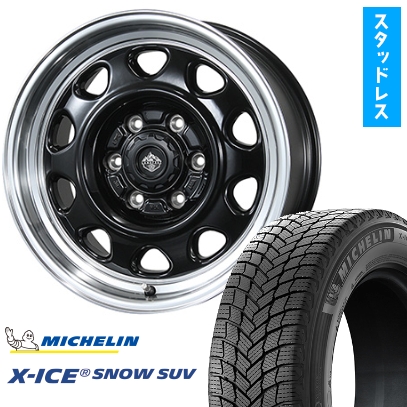 265/65R17 スタッドレスタイヤ ホイール4本セット MICHELIN X-ICE SNOW SUV TOPY ランドフット SWZ 17インチ