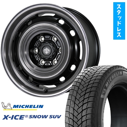 265/65R17 スタッドレスタイヤ ホイール4本セット MICHELIN X-ICE SNOW SUV TOPY ランドフット XFG 17インチ