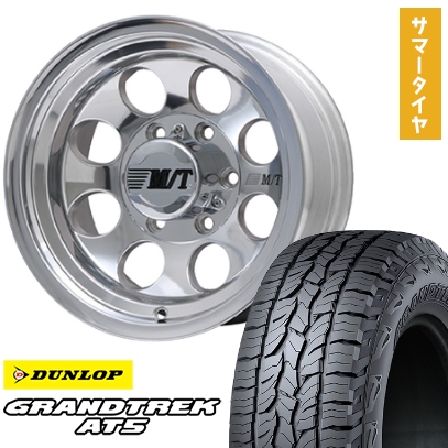 GRANDTREK 265/70R15 夏タイヤ ホイール4本セット DUNLOP グラン 