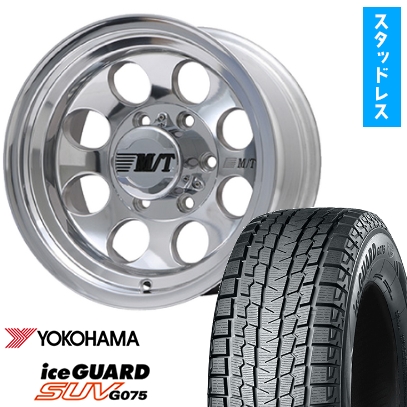 アイスガード SUV G075 - 265/70R15 スタッドレスタイヤ 車輪4本仕掛ける YOKOHAMA (6/139車用) MICKEY-T パディトンプソン 古典派音楽3 15in 自動車-タイヤ、ホイール