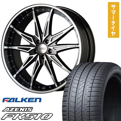AZENIS 265/40R22 夏タイヤ ホイール4本セット FALKEN アゼニス FK510