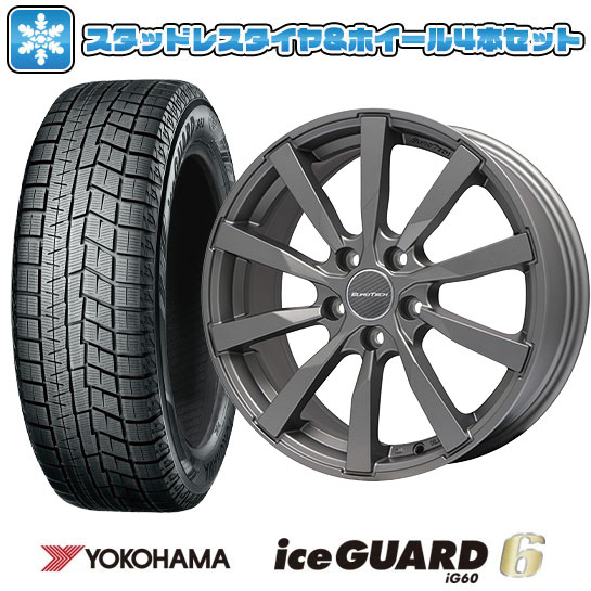 205/60R16 スタッドレスタイヤ ホイール4本セット 輸入車用 アウディA4（8W） YOKOHAMA アイスガード シックスIG60  EUROTECH ガヤ10 16インチ : arktire-14121-86935-24906-24906 : アークタイヤ - 通販 -  Yahoo!ショッピング