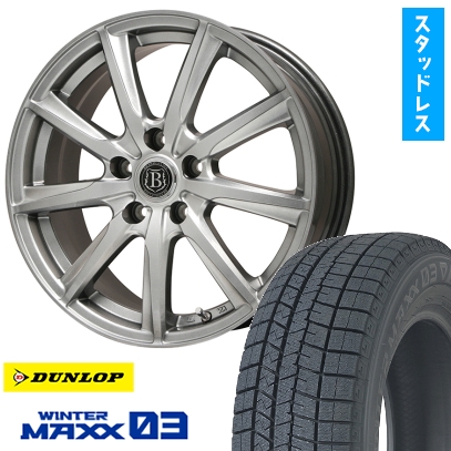 WINTER MAXX 03 225/55R17 スタッドレスタイヤ ホイール4本セット 