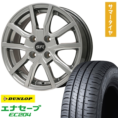 145/80R13 夏タイヤ ホイール4本セット DUNLOP エナセーブ EC204 145/80R13 夏タイヤ ホイール4本セット DUNLOP エナセーブ EC204