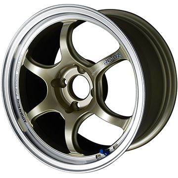 185/60R15 夏タイヤ ホイール４本セット (4/100車用) GRIPMAX インセプション A/TII RWL(限定) ヨコハマ アドバンレーシング RG DII 15インチ :arktire 1901 90883 43064 43064:アークタイヤ