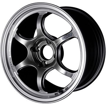 195/65R15 夏タイヤ ホイール４本セット (4/100車用) YOKOHAMA ブルーアース ES32 ヨコハマ アドバンレーシング RG DII 15インチ :arktire 11881 90867 35519 35519:アークタイヤ