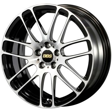 195/65R15 夏タイヤ ホイール４本セット (5/100車用) DUNLOP EC202L BBS JAPAN RE-L2 ブラックダイヤカット 15インチ｜ark-tire