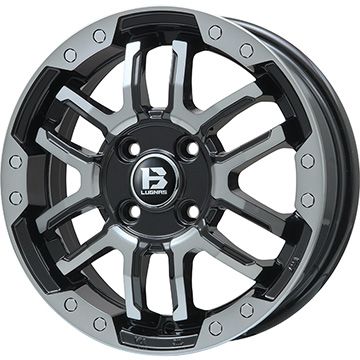 165/60R15 オールシーズンタイヤ ホイール４本セット 軽自動車用（ハスラー） デリカミニ(4WD) KUMHO マーシャル MH22(限定)  B-LUGNAS FRD  15インチ｜ark-tire