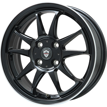 185/60R15 オールシーズンタイヤ ホイール４本セット (4/100車用) KUMHO マーシャル MH22 オールシーズン(限定) ブランドル KF28B 15インチ :arktire 1901 139060 42234 42234:アークタイヤ