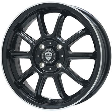 185/60R15 オールシーズンタイヤ ホイール４本セット (4/100車用) KUMHO マーシャル MH22 オールシーズン(限定) ブランドル V15BP 15インチ :arktire 1901 115998 42234 42234:アークタイヤ