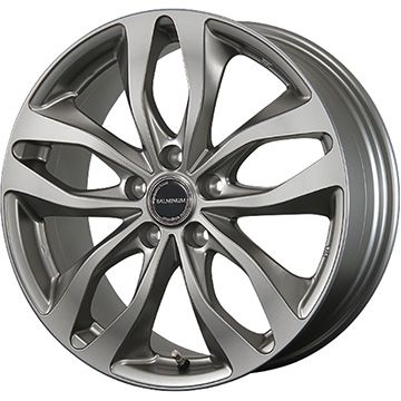 【新品】シエンタ 2022- 夏タイヤ ホイール４本セット 195/55R16 ミレバー ハーモニック MP270(限定) ブリヂストン バルミナ DS-M 16インチ｜ark-tire