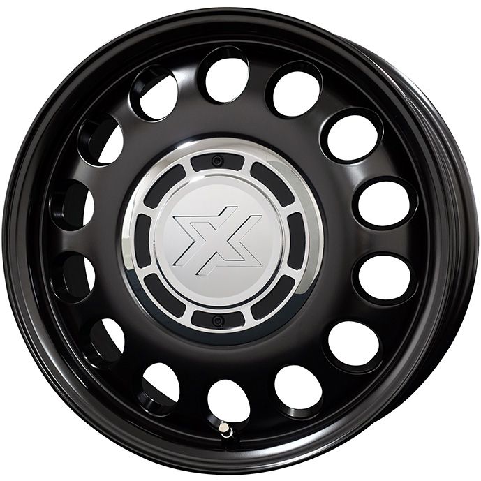 【新品国産4穴100車】 夏タイヤ ホイール4本セット 175/65R14 ミレバー ハーモニック MP270(限定) コスミック クロスブラッド スティール 14インチ｜ark-tire