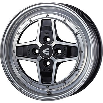 165/55R15 夏タイヤ ホイール４本セット 軽自動車用（N BOX タント スペーシア） YOKOHAMA ブルーアース AE 01 エンケイ ネオクラシック アパッチ2 15インチ :arktire 21761 150771 15381 15381:アークタイヤ