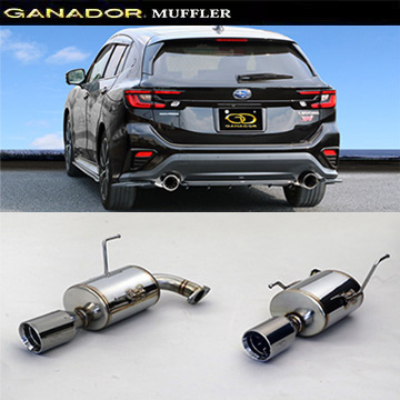 取付店への発送で送料無料 GANADOR ガナドール マフラー Vertex sports