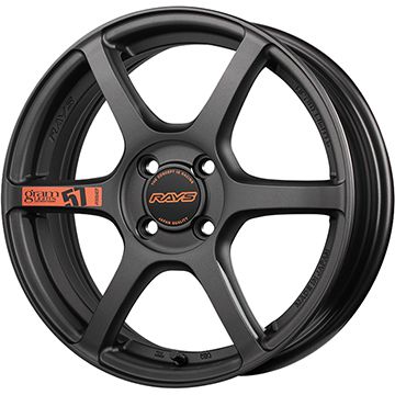 【新品国産4穴100車】 夏タイヤ ホイール4本セット 175/60R16 ダンロップ EC202L レイズ グラムライツ 57C6 SPEC-D 16インチ｜ark-tire